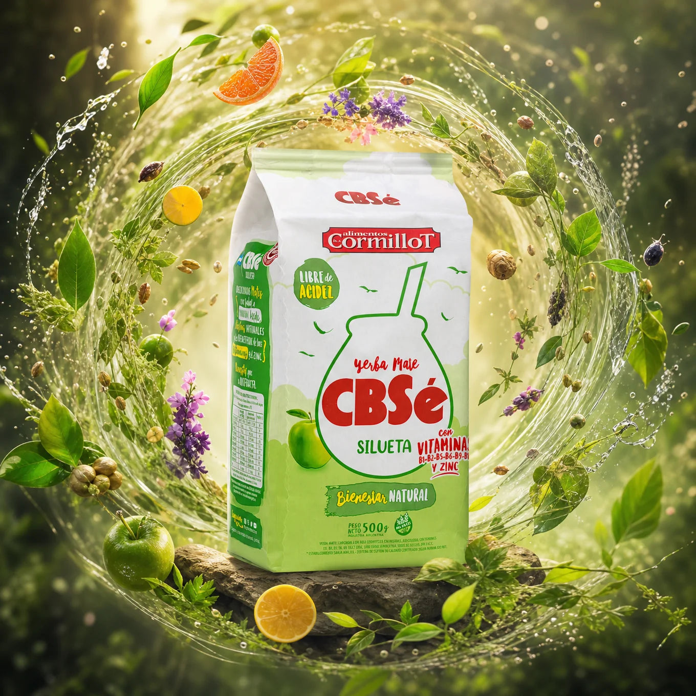 CBSé τσάι yerba mate • Φρούτα του Δάσους • 500 g