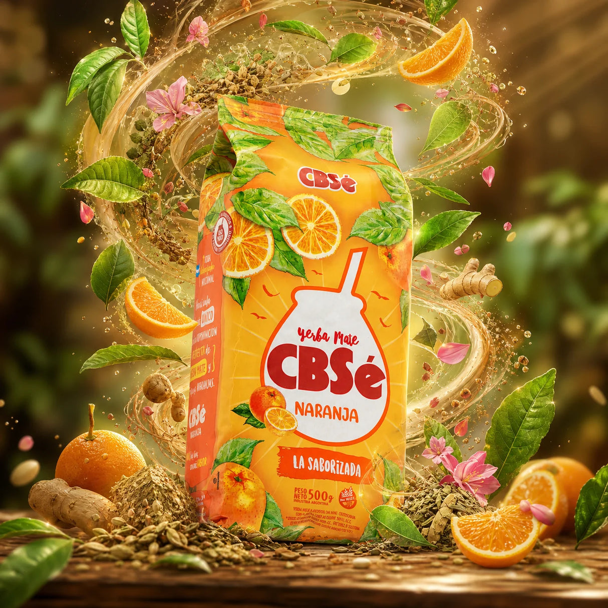 CBSé τσάι yerba mate • Φρούτα του Δάσους • 500 g