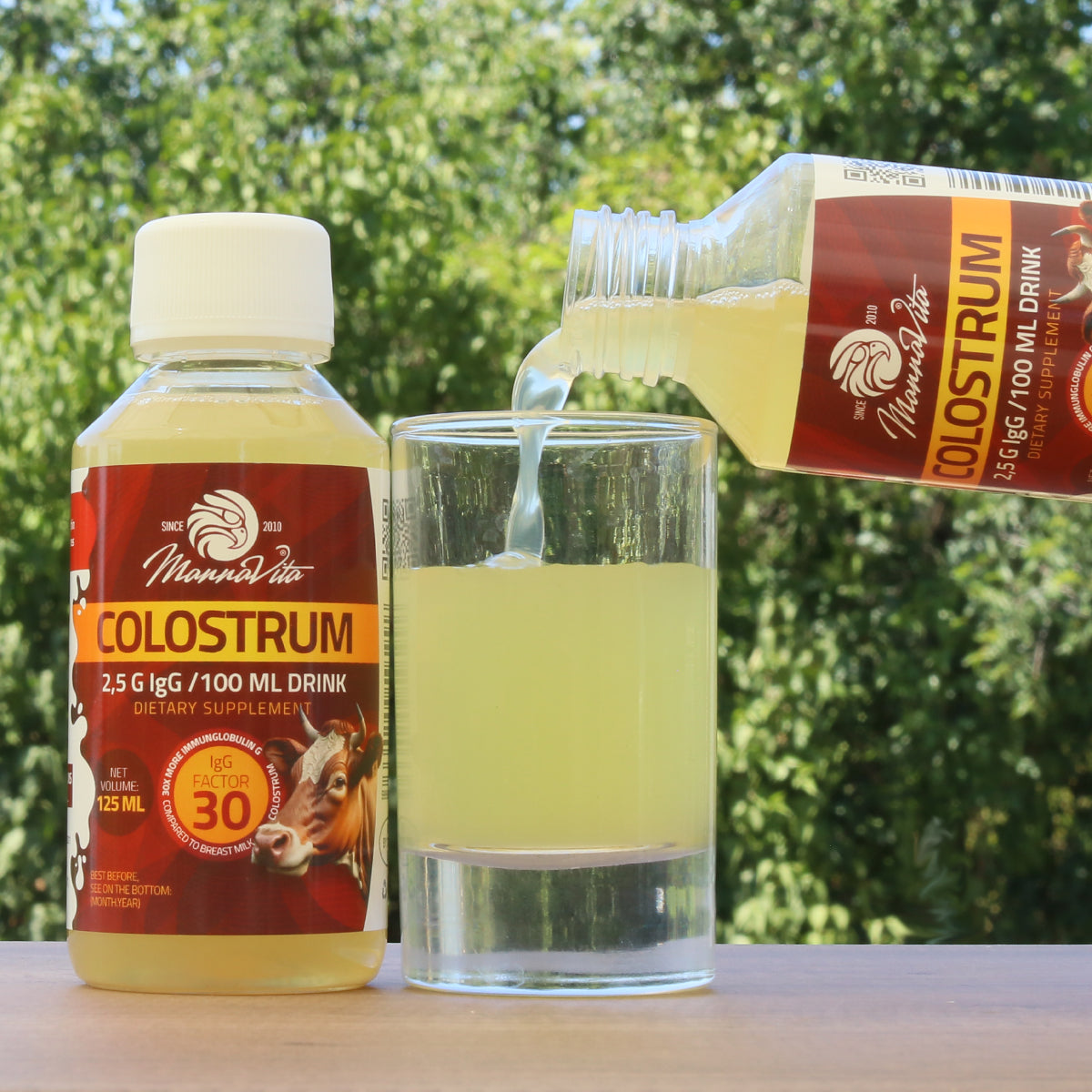 Mannavita Υγρό Πρωτόγαλα • 120 ml