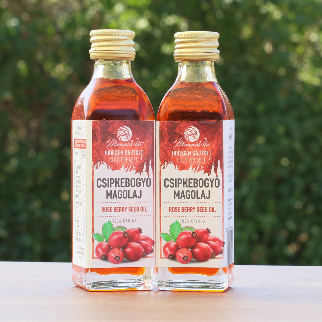 Mannavita Ουγγρικό έλαιο σπόρων αγριοτριανταφυλλιάς ψυχρής έκθλιψης • 40 ml