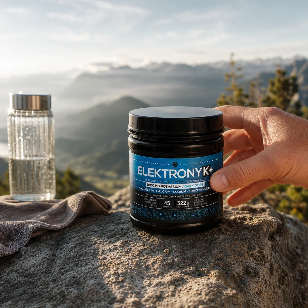 Ηλεκτρολύτης σε σκόνη ElektronyK+ με 1000 mg κάλιο • 322γρ