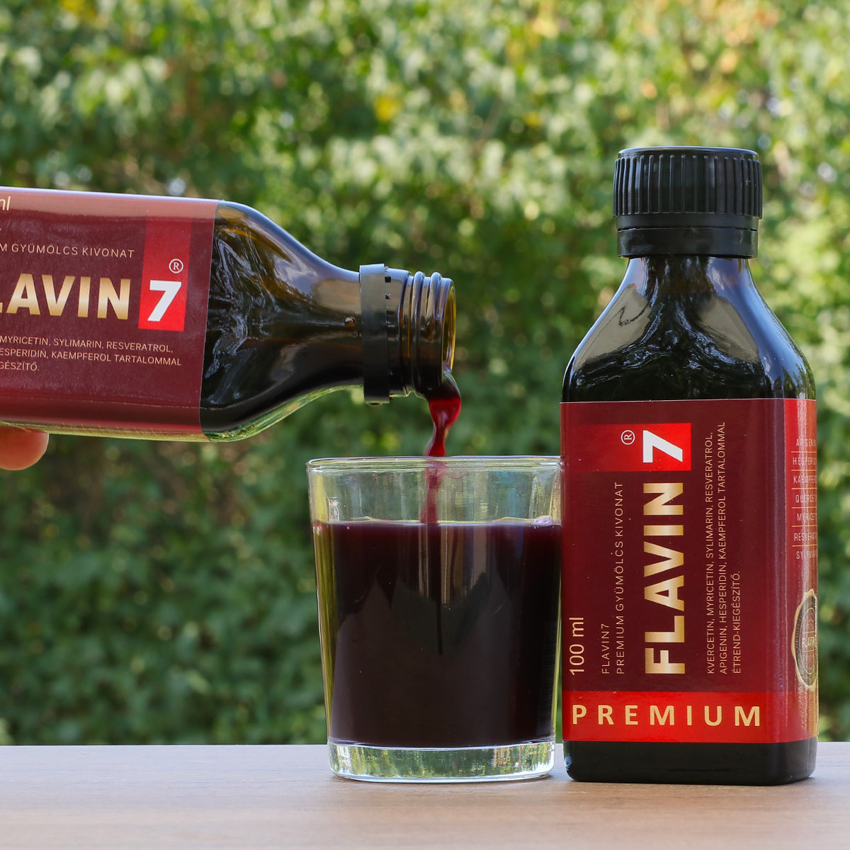 Flavin7 Premium σύμπλεγμα βιοφλαβονοειδών • 7 x 100 ml
