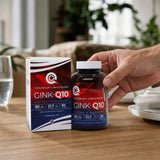 GINK-Q10 • Σύμπλεγμα Συνενζύμου Q10 + Ginkgo Biloba • 60 κάψουλες