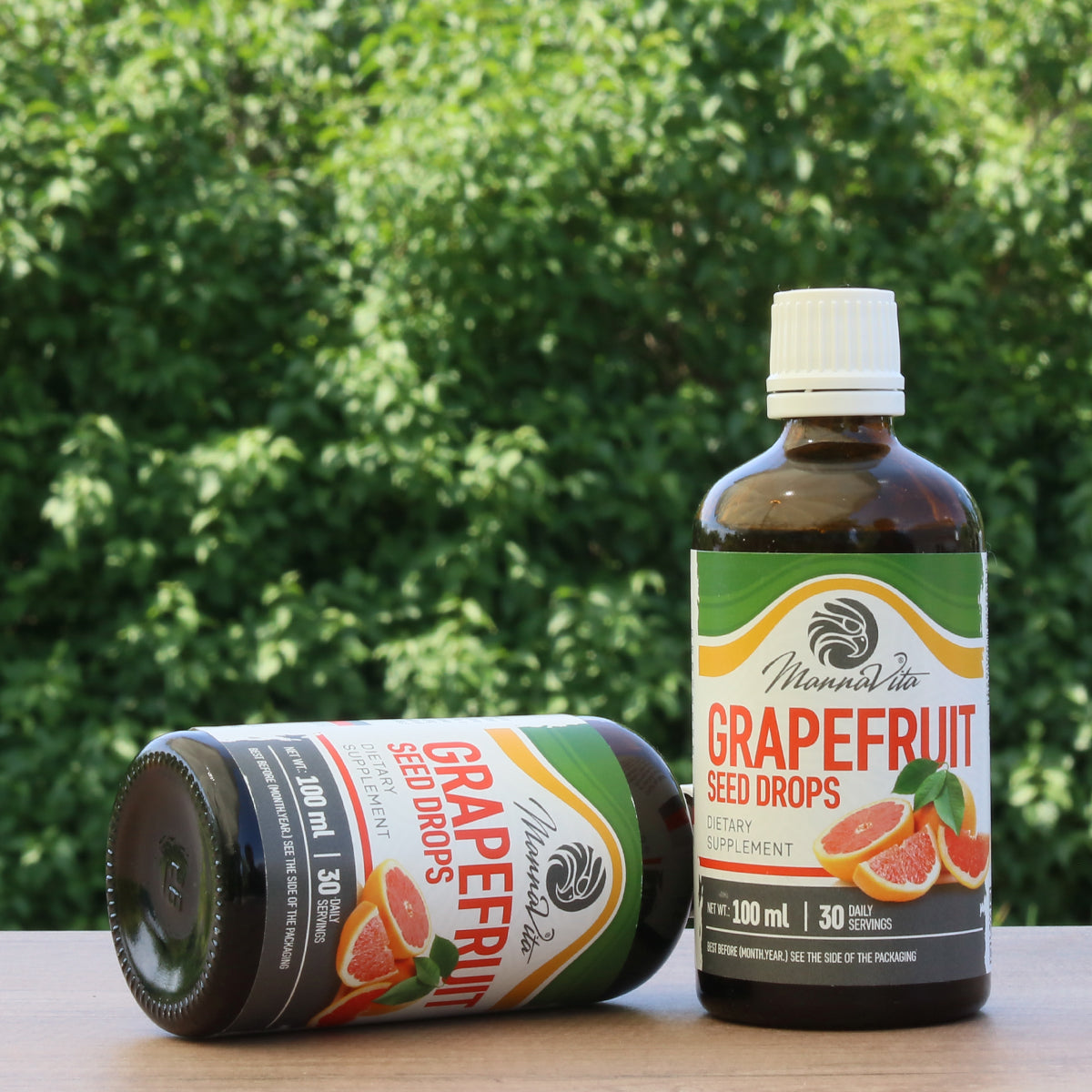 Σταγόνες εκχυλίσματος σπόρων γκρέιπφρουτ Mannavita • 100 ml