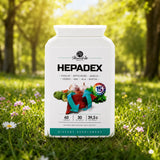 HEPADEX σύμπλεγμα αναγέννησης και βελτίωσης της υγείας του ήπατος • 60 κάψουλες