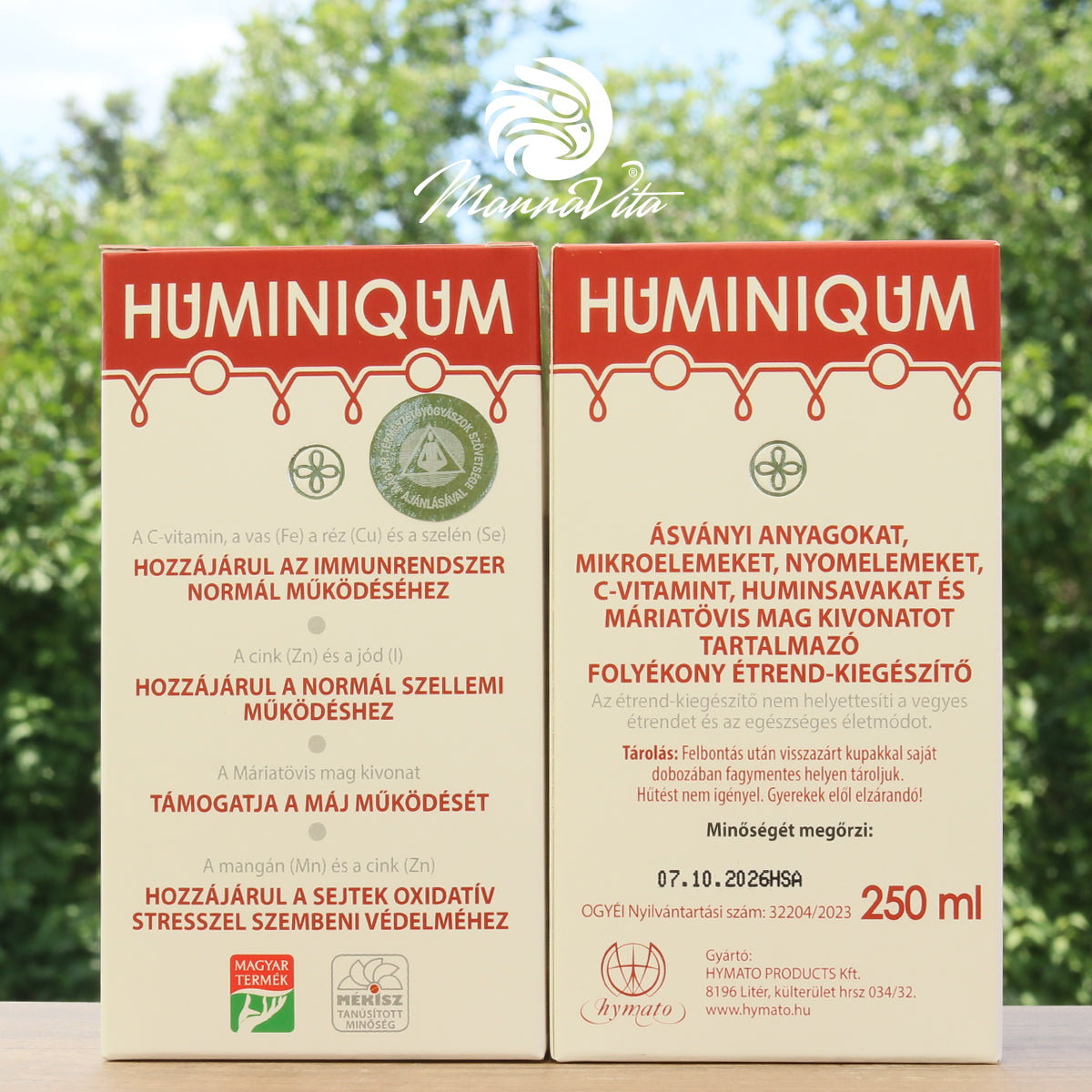 Σιρόπι Huminiqum • 250 ml