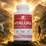 Hyalura • Κάψουλες 600 mg Υαλουρονικού Οξέος + Κολλαγόνο • 60 τεμ.
