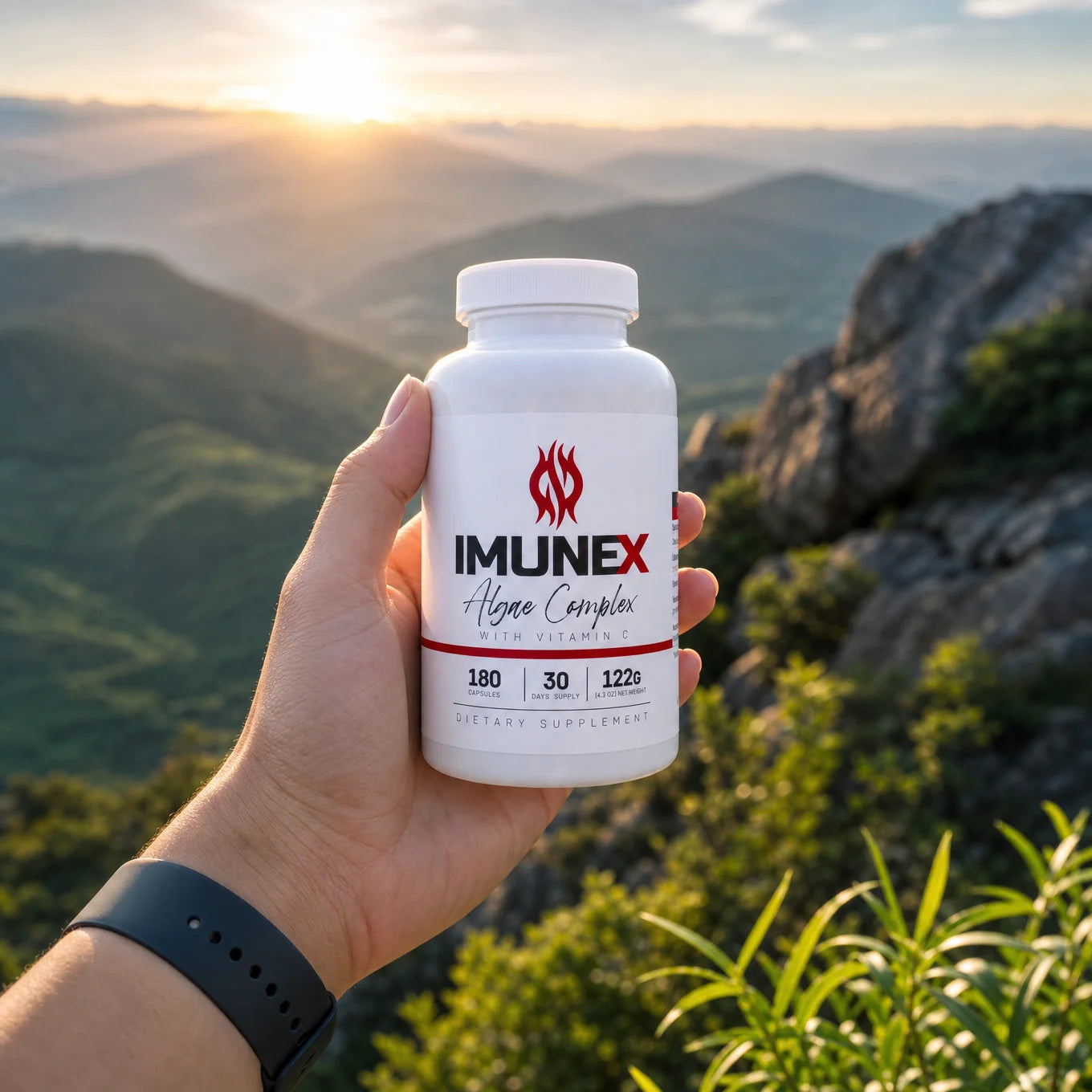 IMUNEX • Συμπλήρωμα Άλγης • με 5 φύκια • 180 κάψουλες