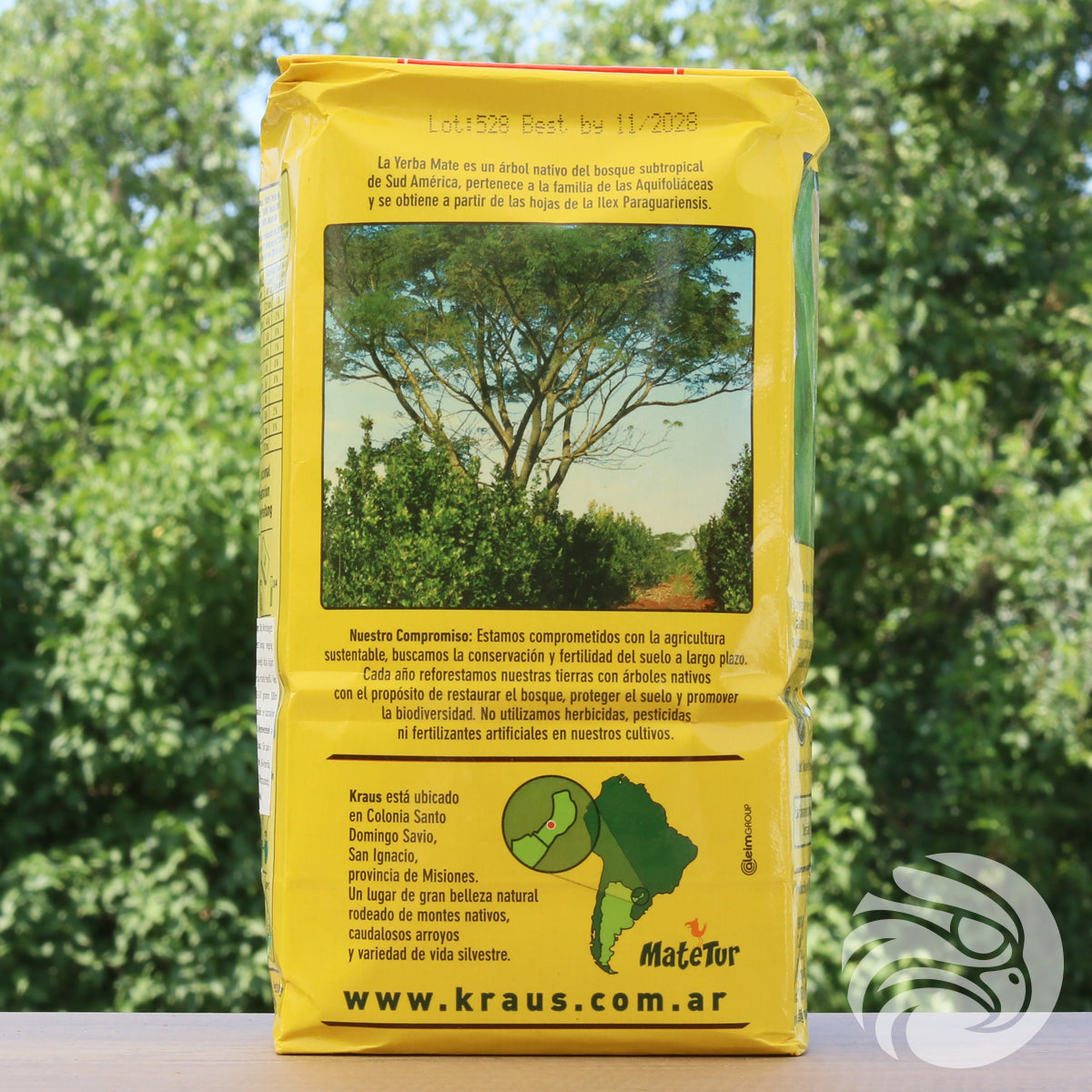 Kraus yerba mate • Gaucho, Sin palo - Χωρίς κοτσάνια • 500 g
