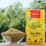 Kraus yerba mate • Gaucho, Sin palo - Χωρίς κοτσάνια • 500 g