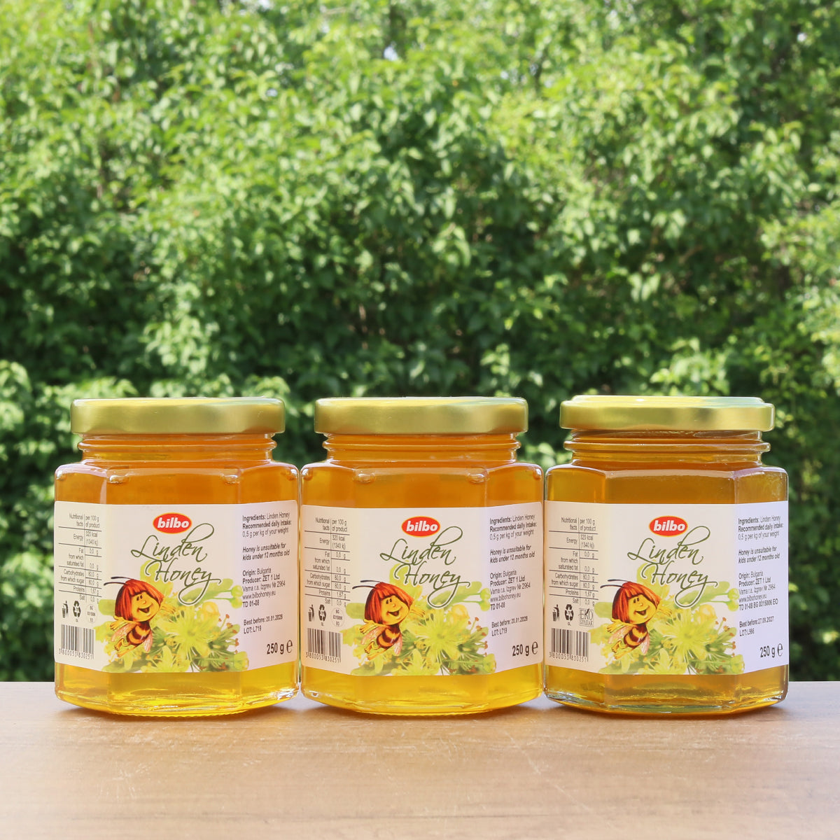 Bilbo ωμό μέλι φλαμουριάς • 250 g