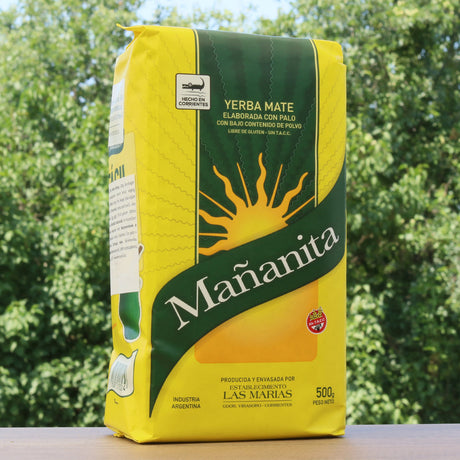 Τσάι yerba mate Mañanita • Παρασκευασμένο με κοτσάνι • 500 g