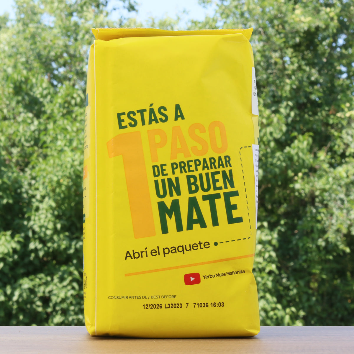 Τσάι yerba mate Mañanita • Παρασκευασμένο με κοτσάνι • 500 g