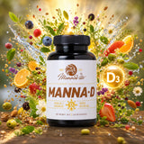 MANNA-D • Βιταμίνη D3 σε Ελαιόλαδο 4000 IU • 120 κάψουλες