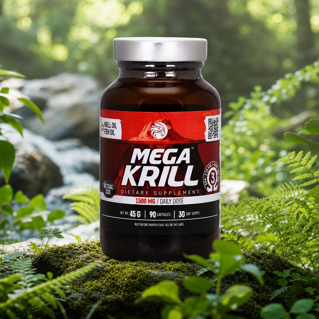 MegaKRILL 1500 mg έλαιο κριλ + ιχθυέλαιο • 90 κάψουλες