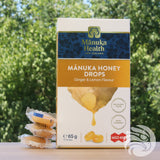 Καραμέλες Manuka με φυσικό τζίντζερ & λεμόνι • 15 τεμάχια