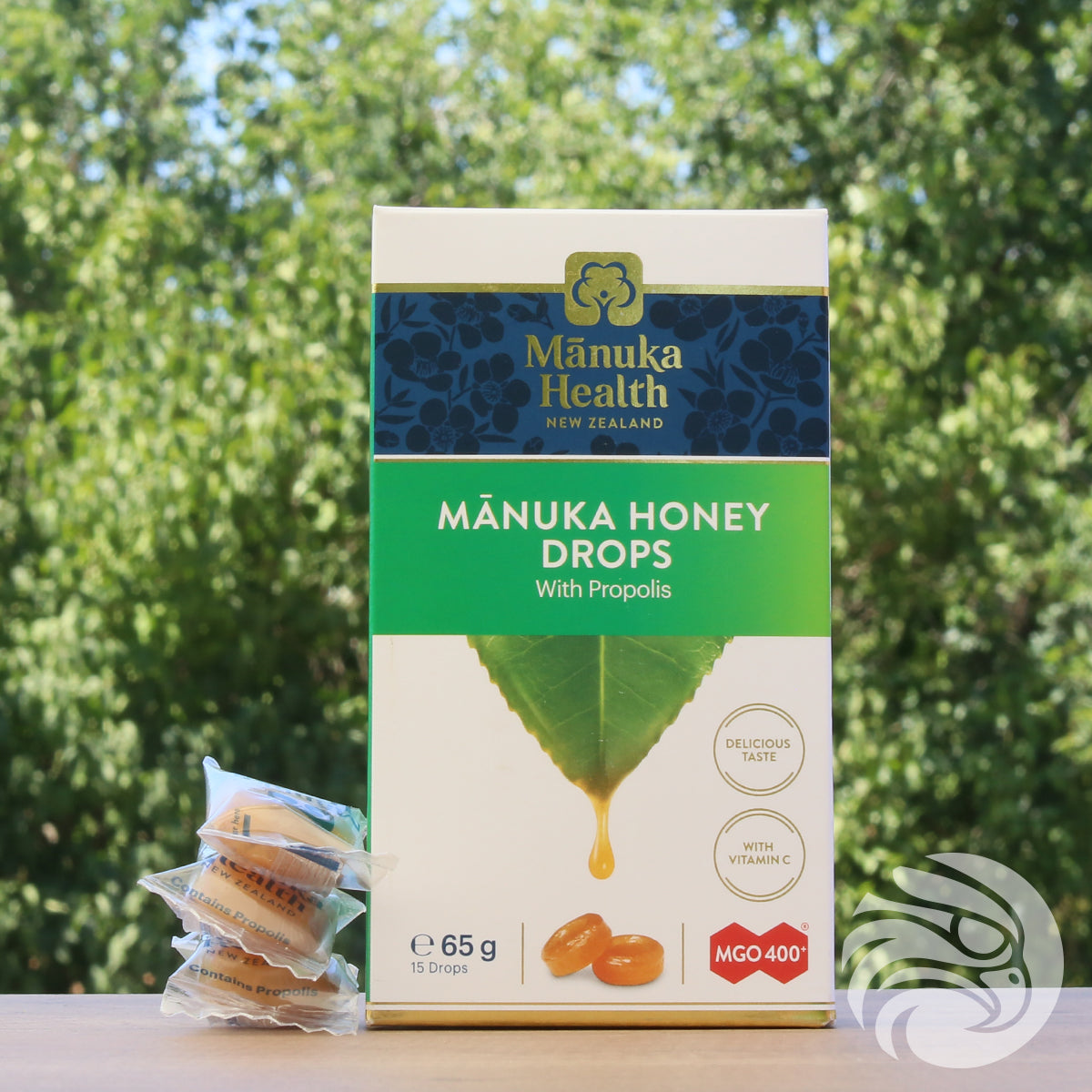 Παυσίπονα με μέλι Manuka και πρόπολη • 15 τεμάχια