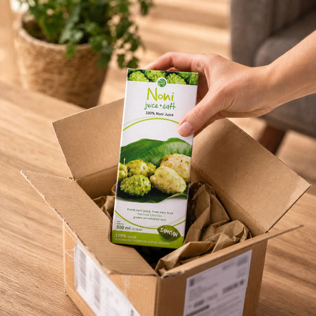 Mannavita • Χυμός Noni 100% Πιεσμένος Καθαρός Χυμός • 500 ml