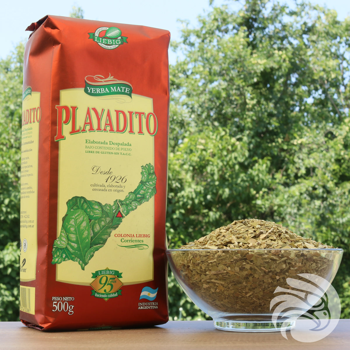 Playadito yerba mate • Επεξεργασμένη ΑΠΟΜΙΣΧΩΜΕΝΗ • 500 g