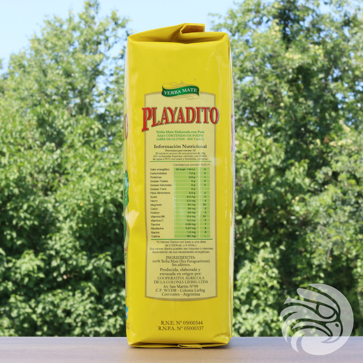 Τσάι yerba mate Playadito • Elaborada con palo • 500 g