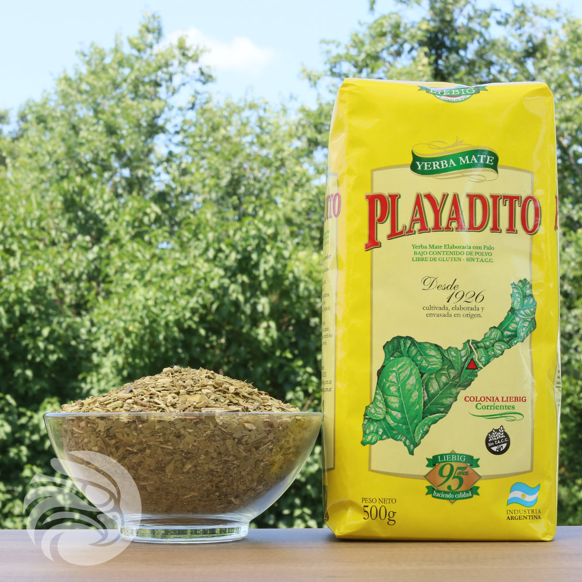 Τσάι yerba mate Playadito • Elaborada con palo • 500 g