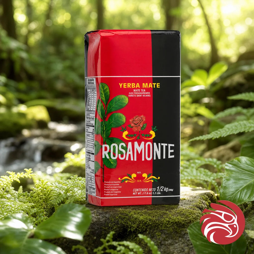 Τσάι yerba mate Rosamonte • Παρασκευασμένο με κλωνάρια • 500 g
