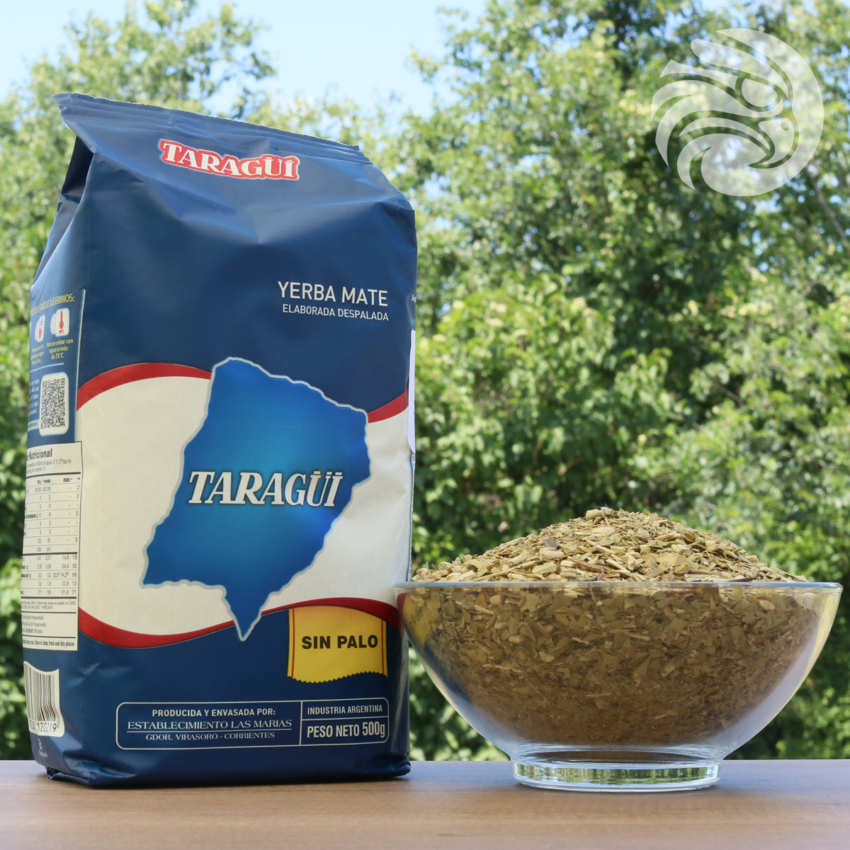 Τσάι yerba mate Taragüi • Καθαρά φύλλα - Sin palo • 500 g