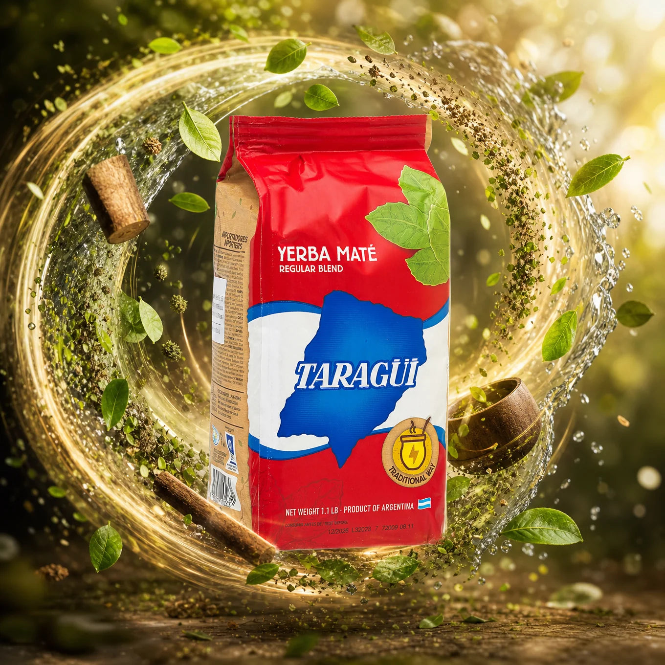 Τσάι yerba mate Taragüi • Με κλαδάκια • 500 g