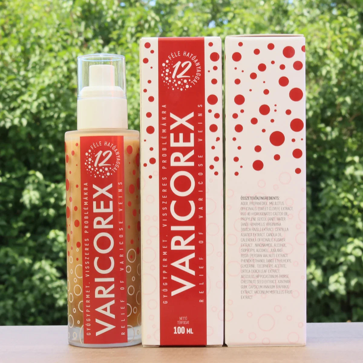 VARICOREX Varicose Vein relief Healing spray • 100ml - Mannavita